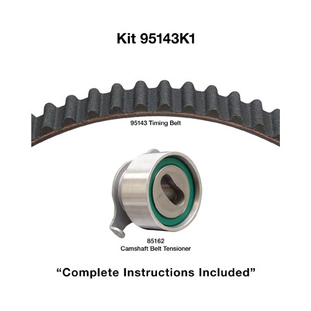 Dayco 88-95 Honda 1.5L Timing Belt Kit, 95143K1 95143K1